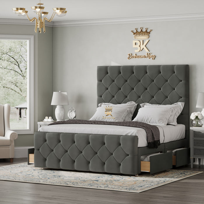 Fraser Divan Drawer Storage Bed With Footboard