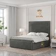 Ottoman Divan Bed - High Headboard