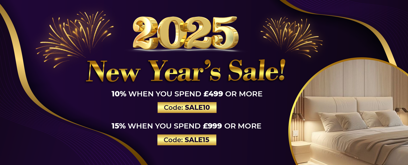 New Year Sale 2025 - Bedroomking